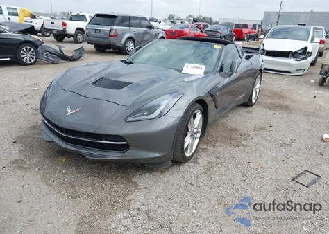 2015 Chevrolet Corvette Stingray Z51 из США, поврежденный, VIN 1G1YM2D78F5111314